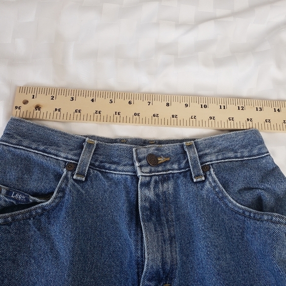Lee Vintage  Stone Wash Cotton Mom Jeans Size P8 - Picture 8 of 11